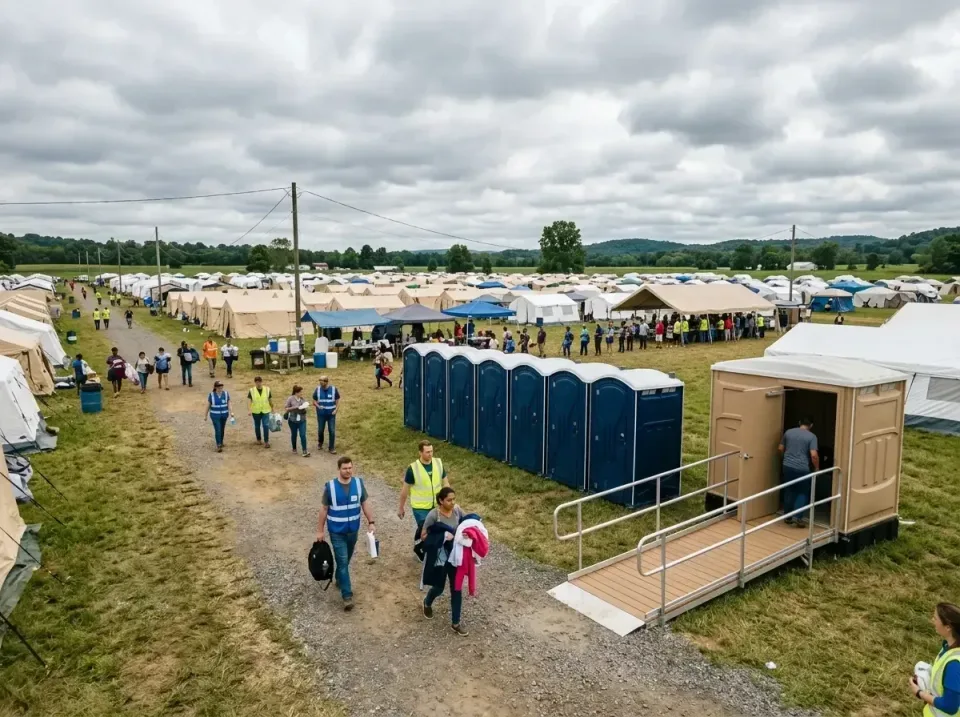 disaster-relief-camp-restrooms-010 — frequently asked questions, Dumpster & Portable Bathrooms Rental in Lake Wynonah, PA